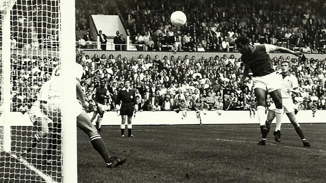 Ade Coker scores against Leicester City