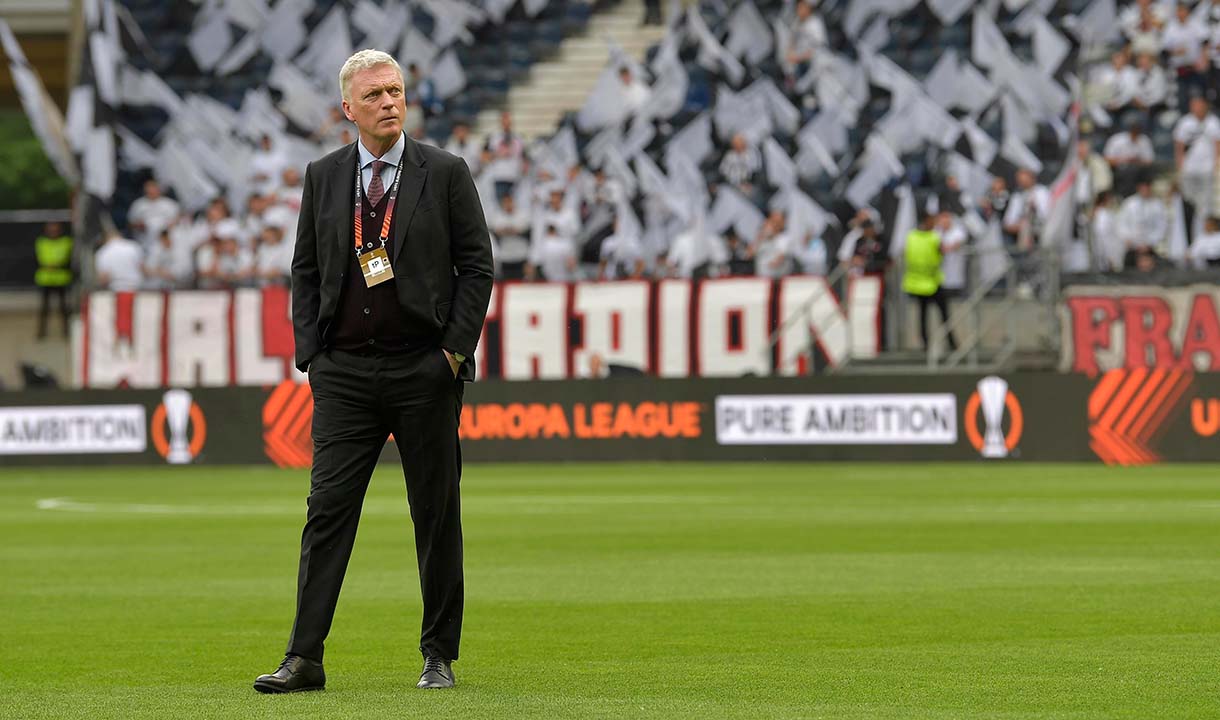 David Moyes at Eintracht Frankfurt