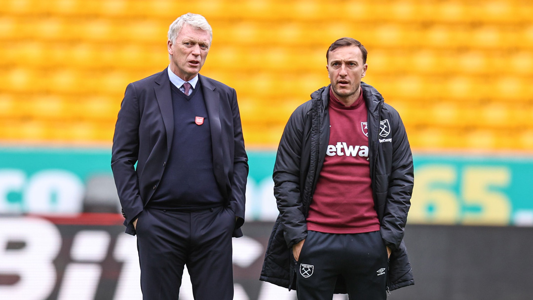 David Moyes and Mark Noble