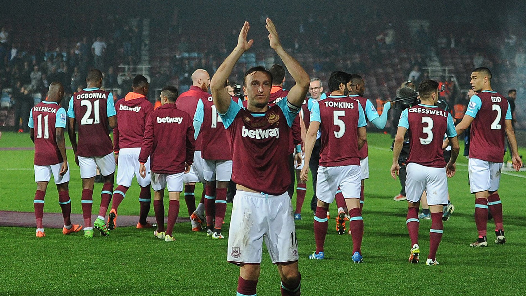 Mark Noble bids Farewell Boleyn