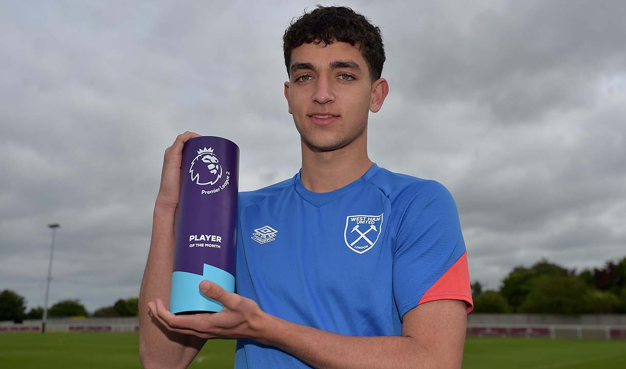 Sonny Perkins wins April POTM award