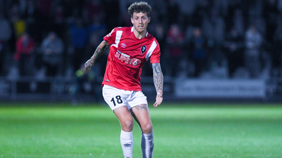 Danny Whitehead in Salford City colours
