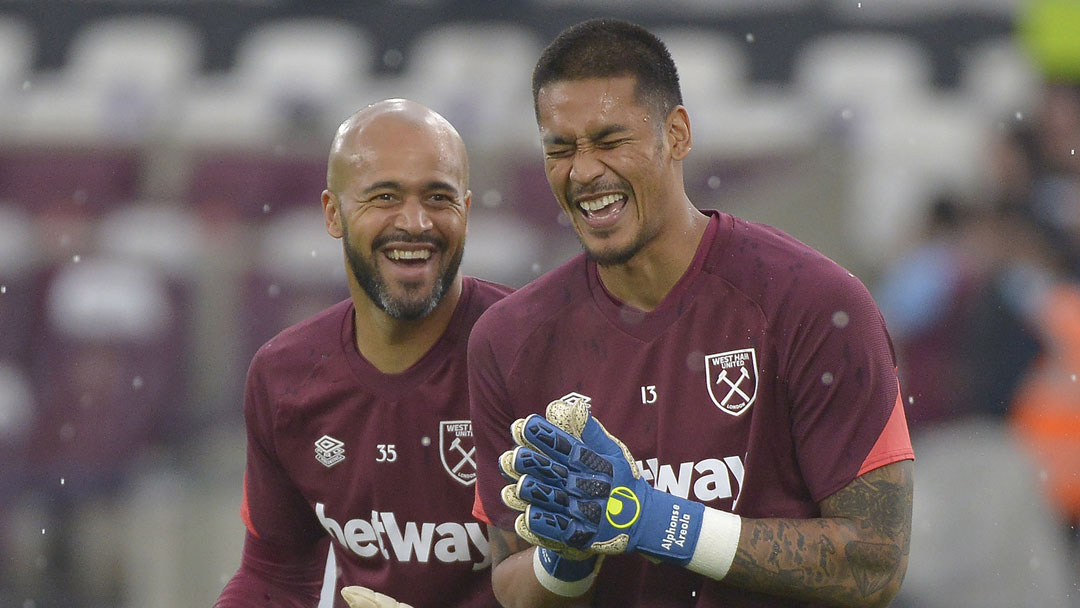 Alphonse Areola and Darren Randolph