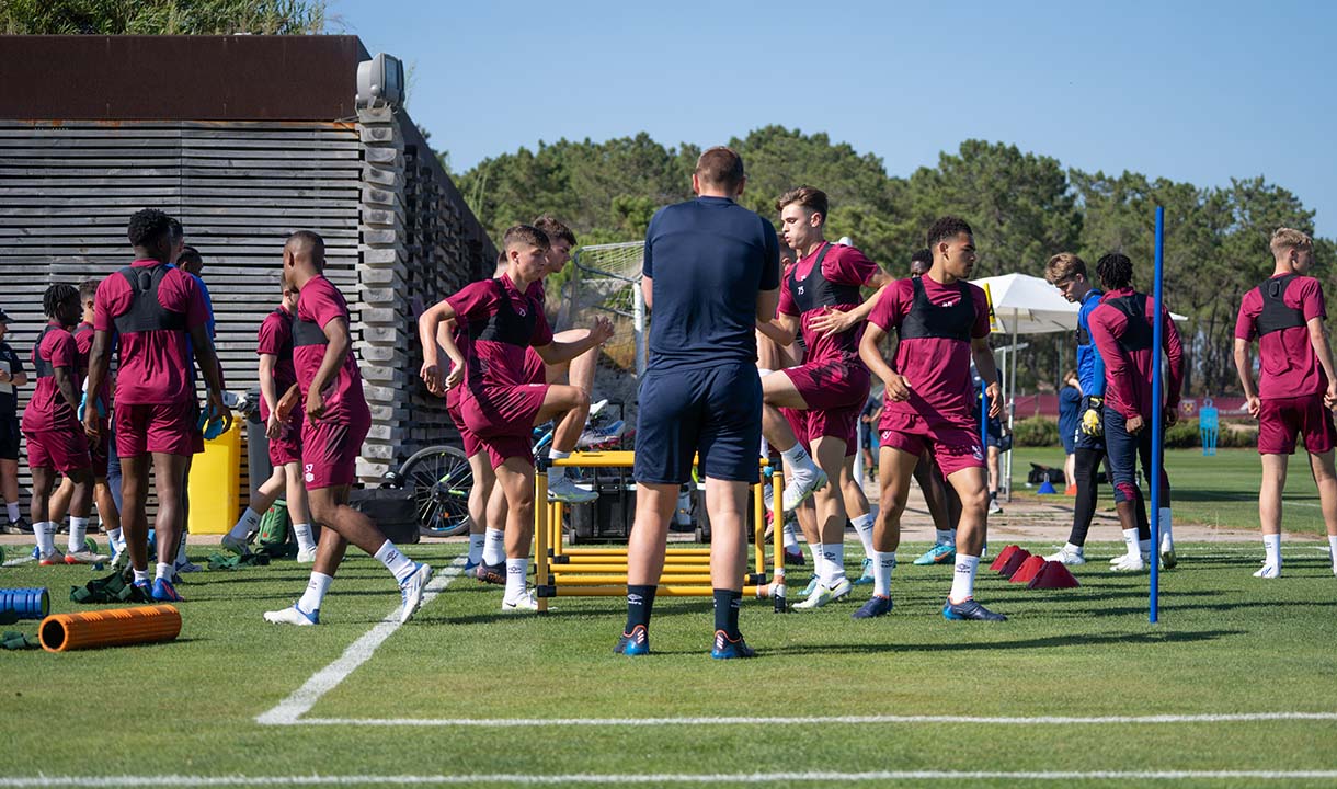 In Pictures: U21s get down to work in Portugal