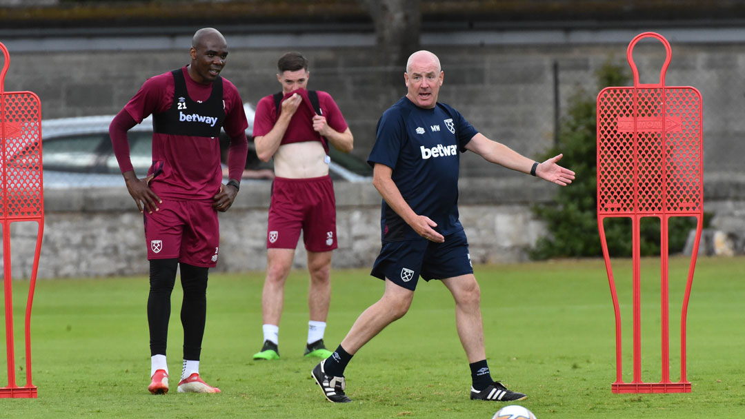 Mark Warburton in St Andrews