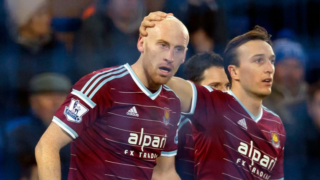 James Collins and Mark Noble