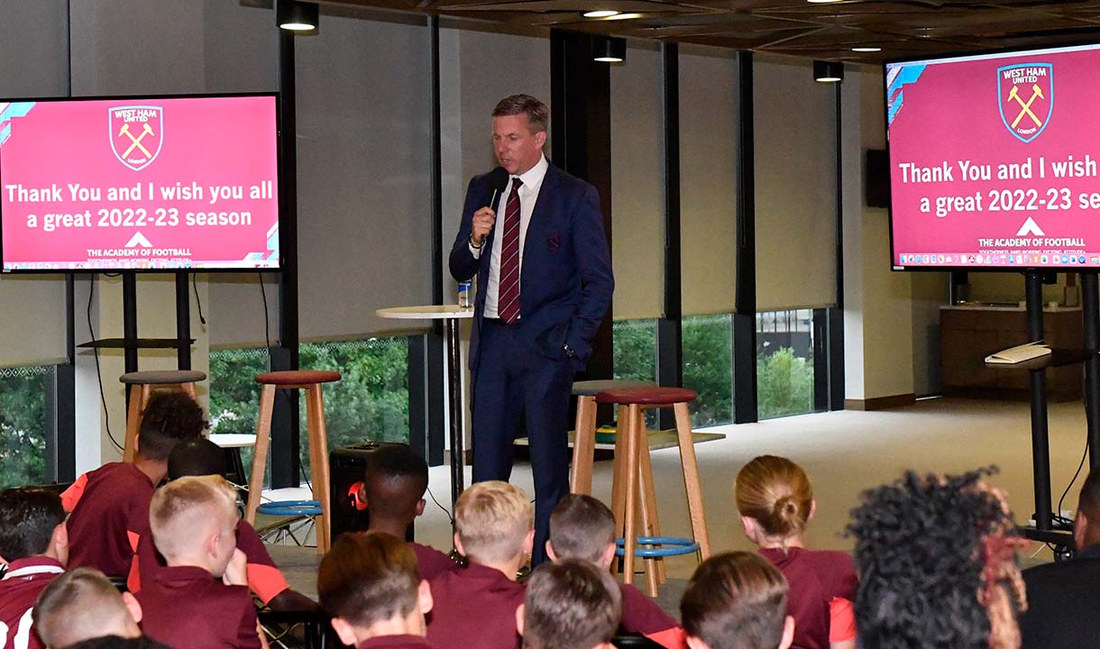 West Ham United Academy sides at London Stadium