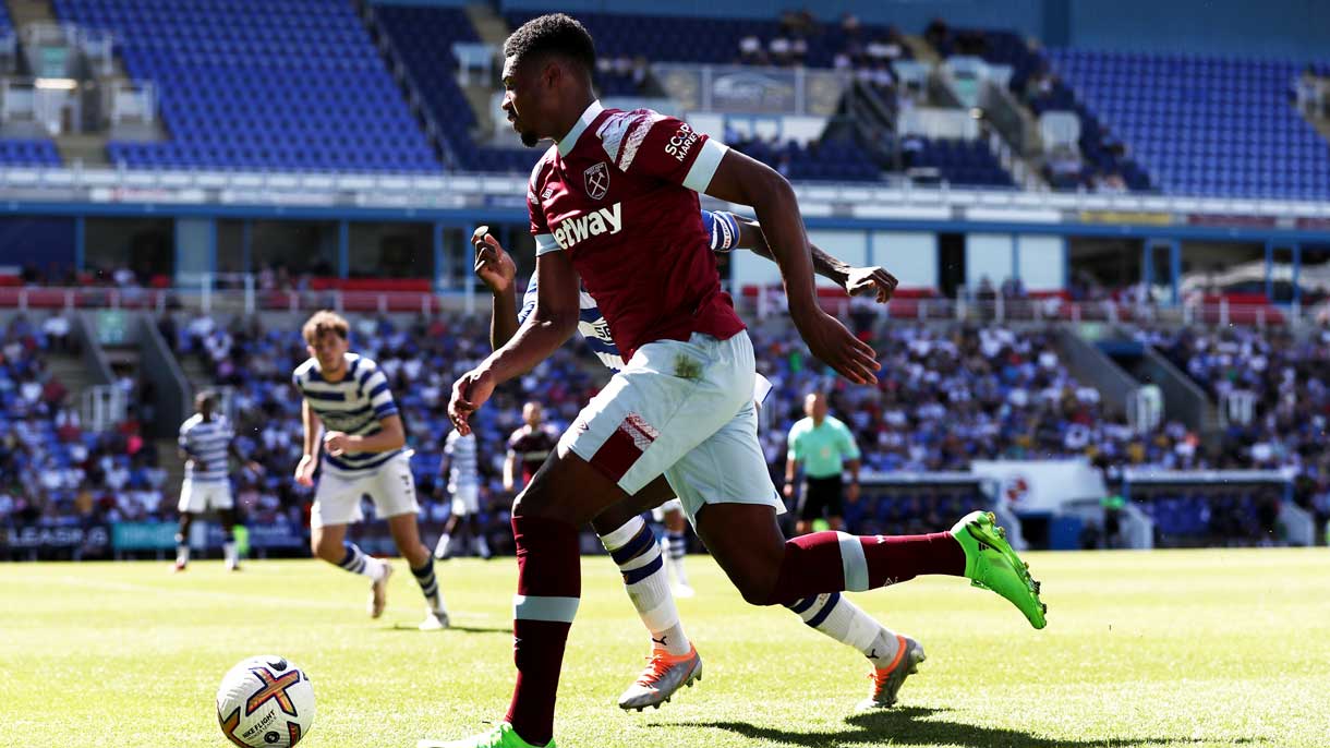 Ben Johnson in action at Reading