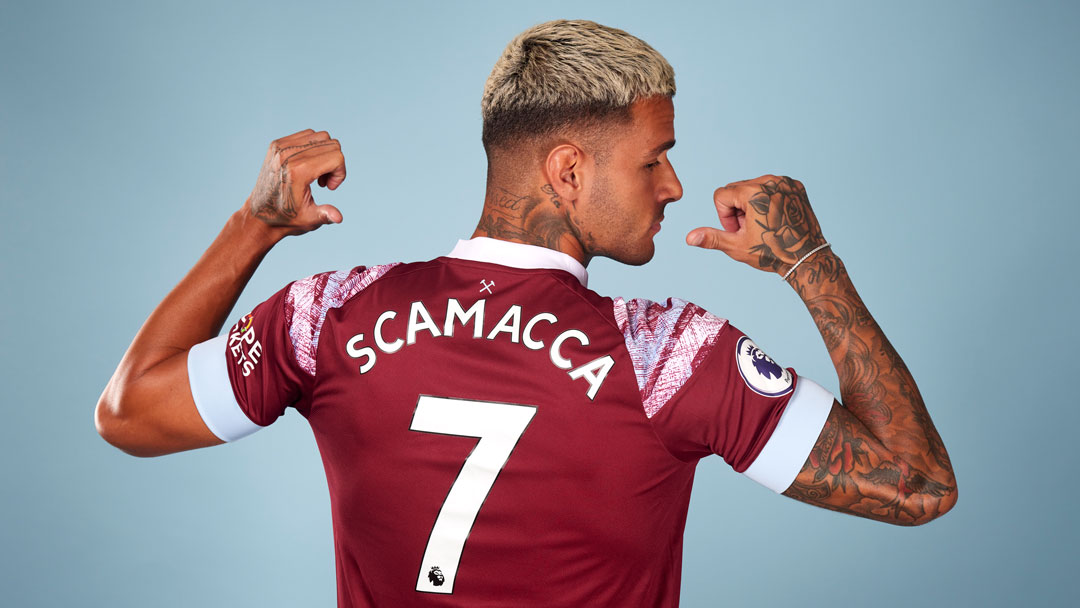 Gianluca Scamacca No7 shirt