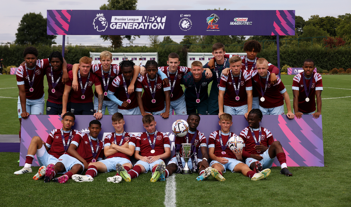West Ham United U19s win the PL Next Gen Cup with a 8-0 win over Spurs