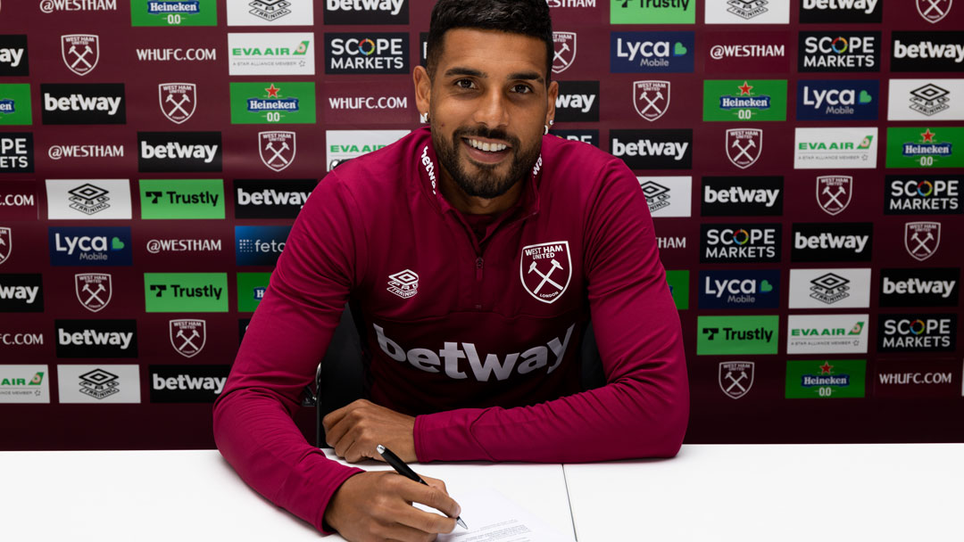 West Ham United sign Italy international defender Emerson Palmieri