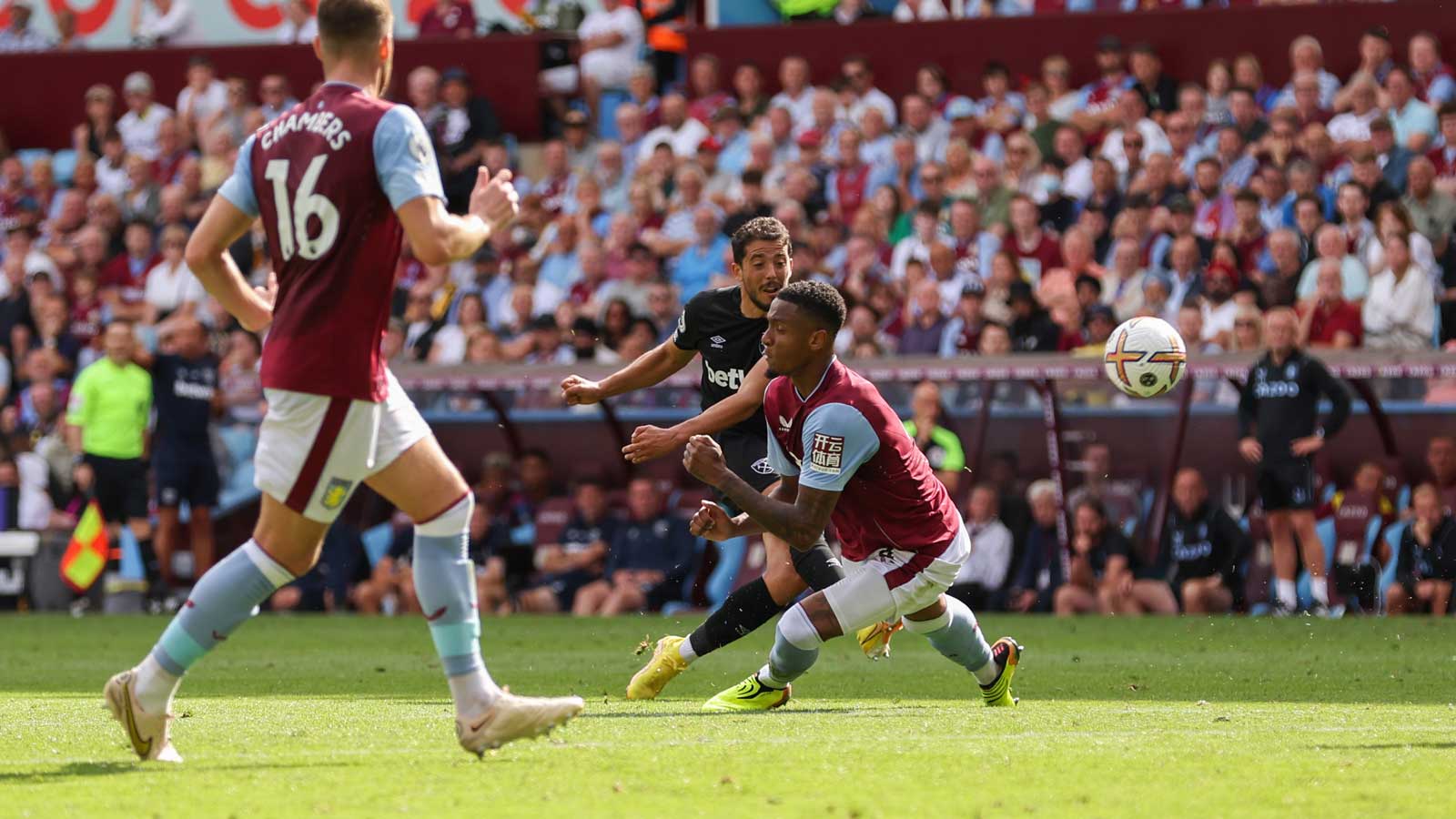 Goals Aston Villa 0-1 West Ham United West Ham United F.C.