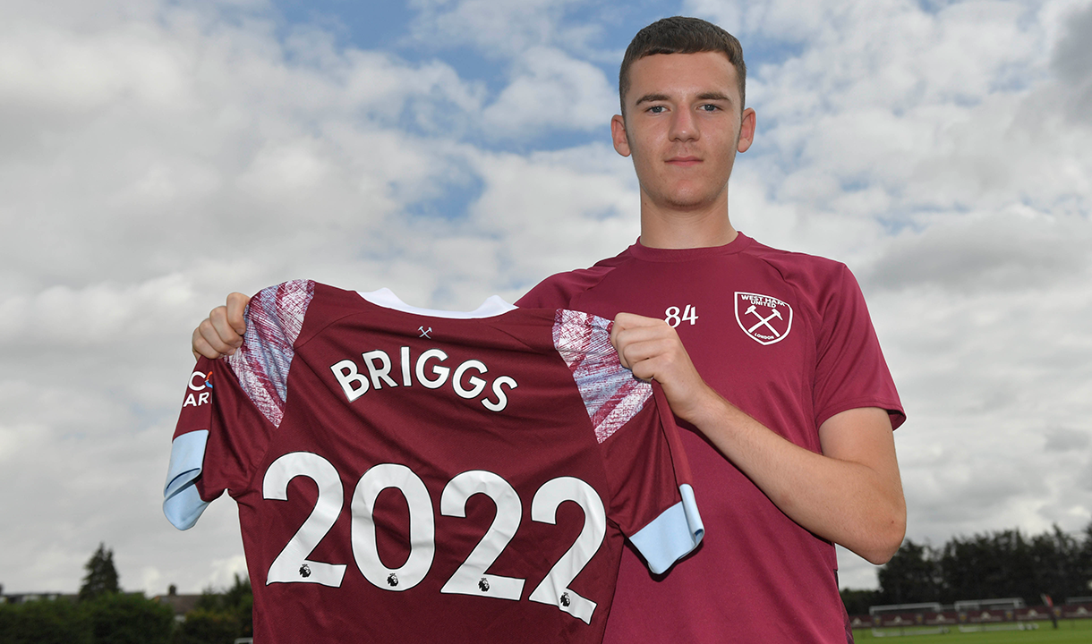 Josh Briggs joins the West Ham United Academy