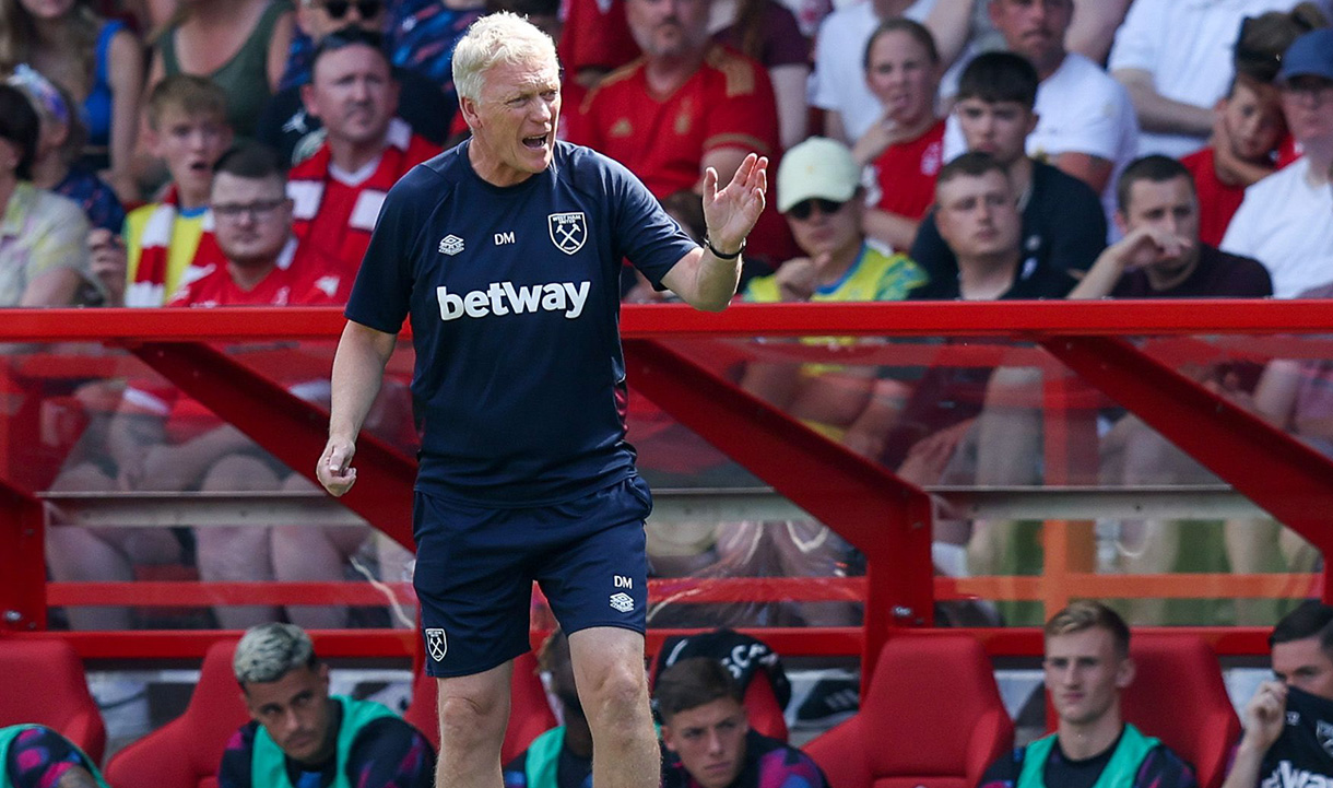 David Moyes at Nottingham Forest