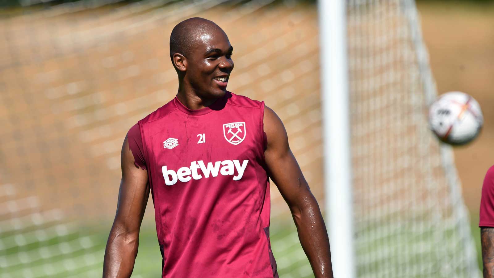 Angelo Ogbonna in training