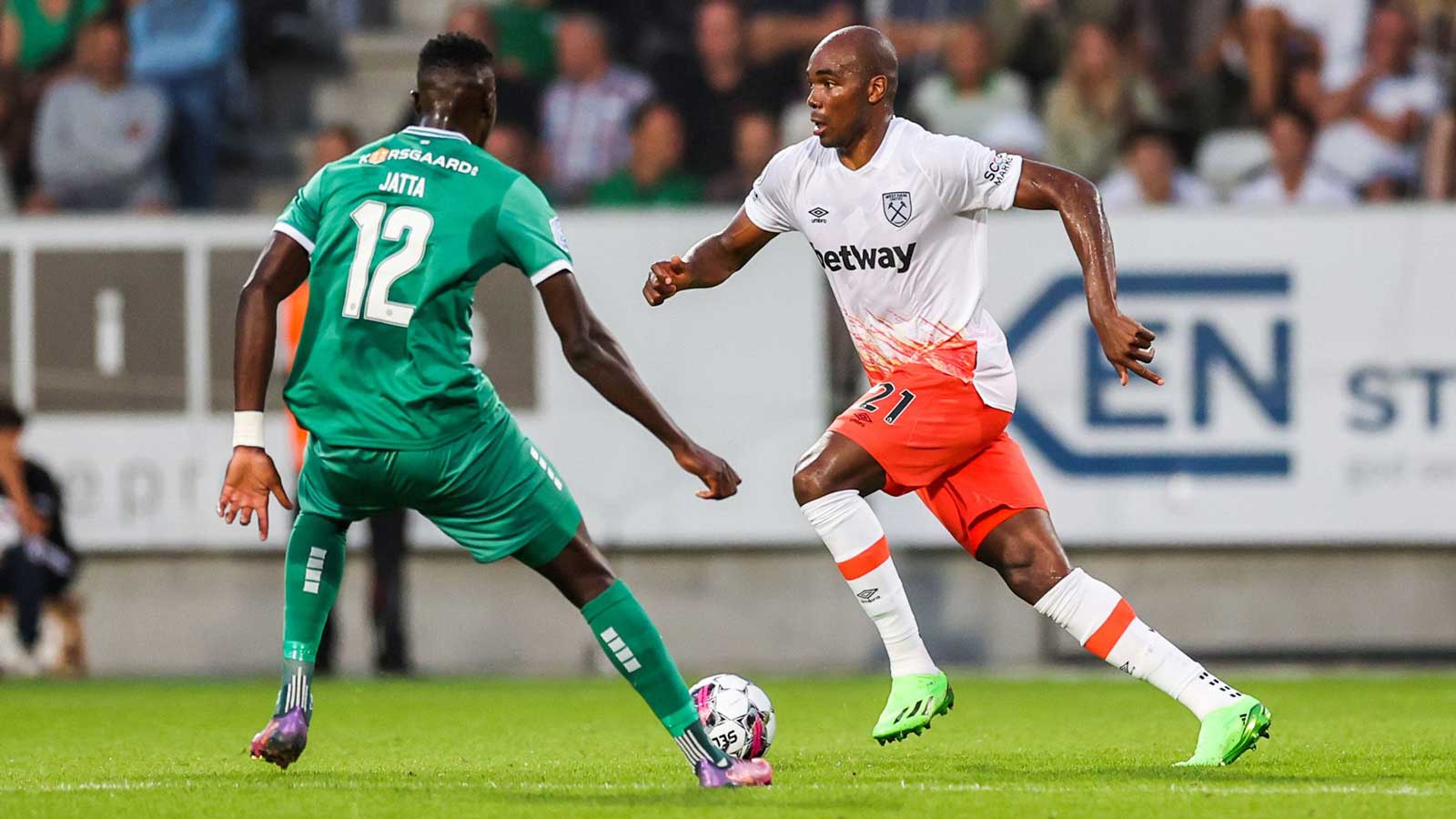 Angelo Ogbonna in action at Viborg