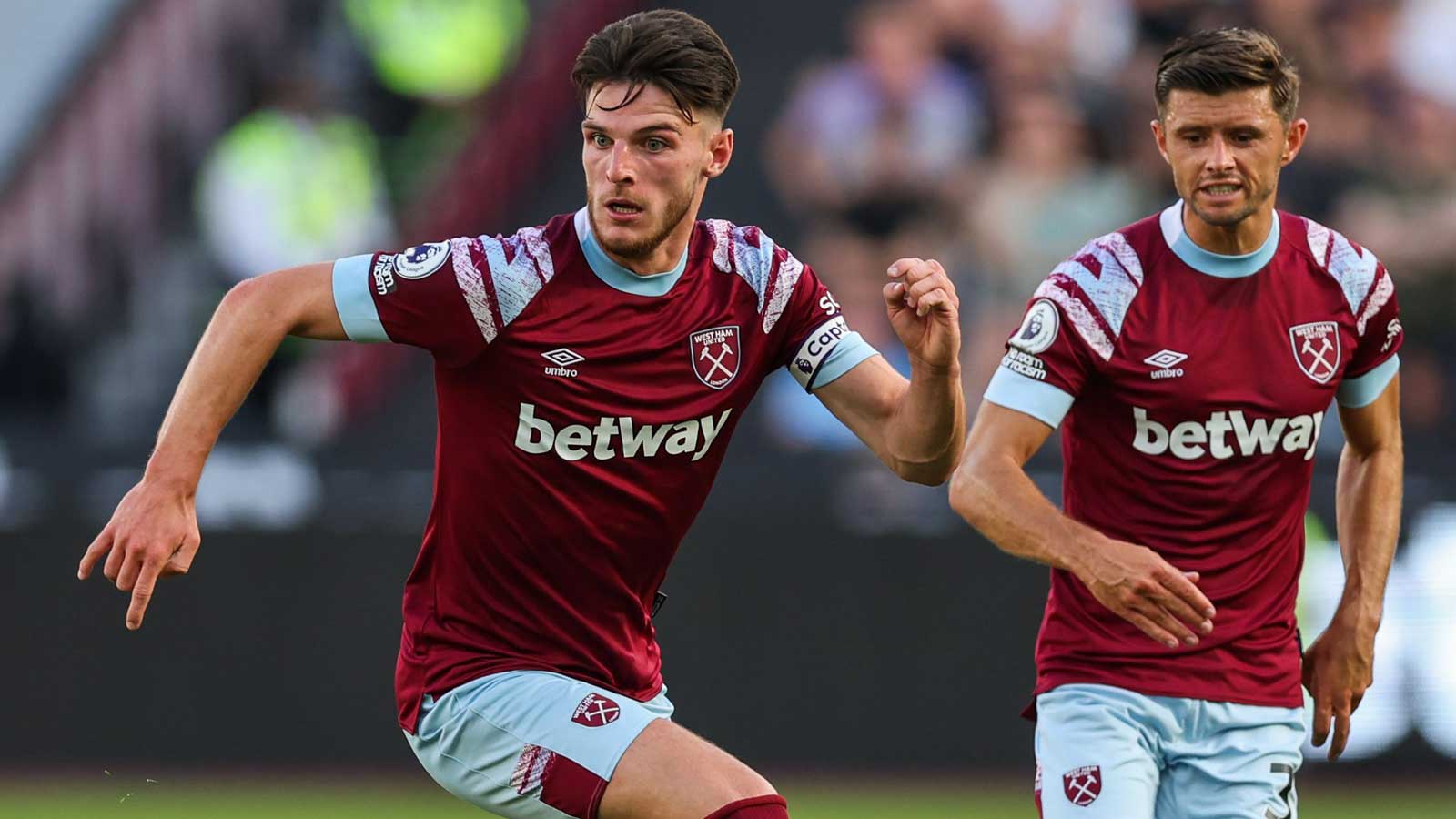 Declan Rice and Aaron Cresswell