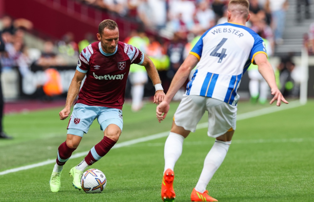 Match action against Brighton