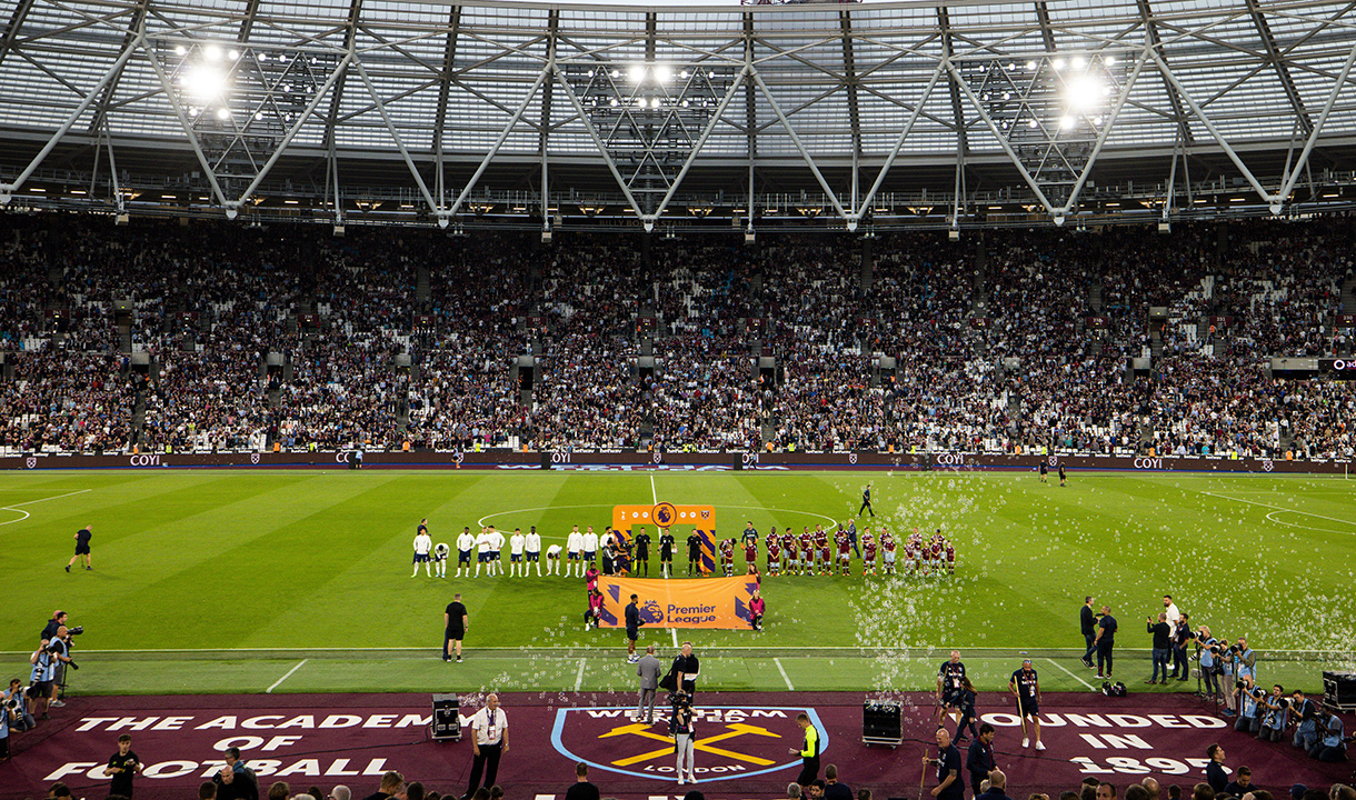 West Ham v Spurs at London Stadium