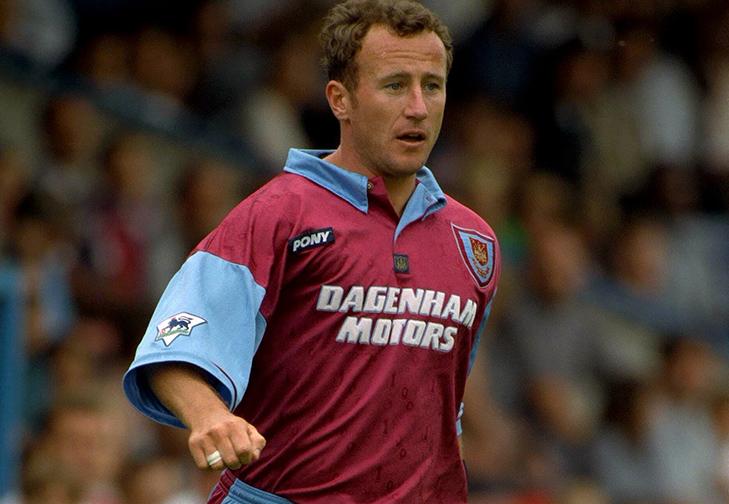 Kenny Brown in action for West Ham United