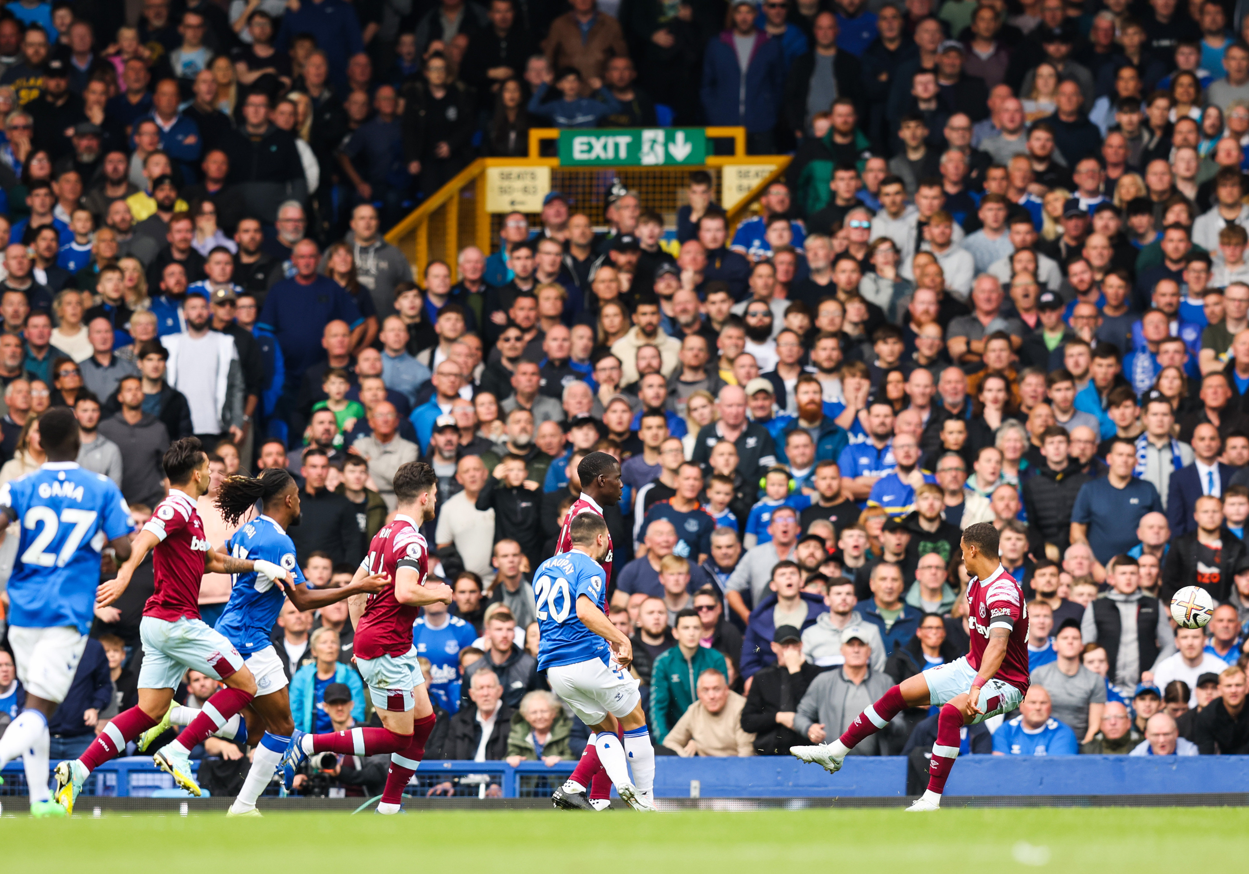 Neal Maupay scores the opening goal