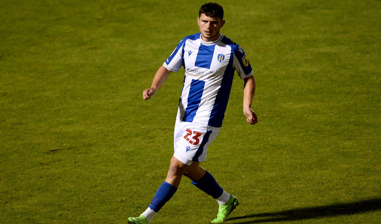 Dan Chesters in action for Colchester United - credit: cu-fc.com