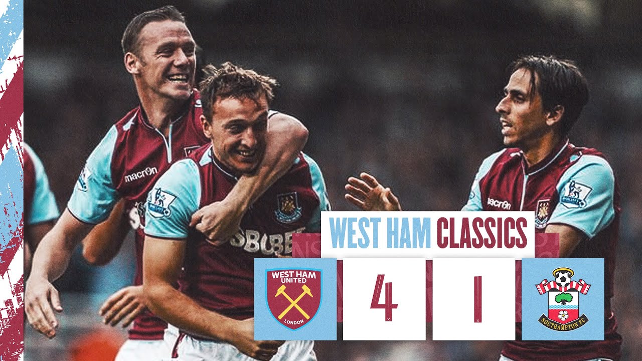 West Ham classics v Southampton