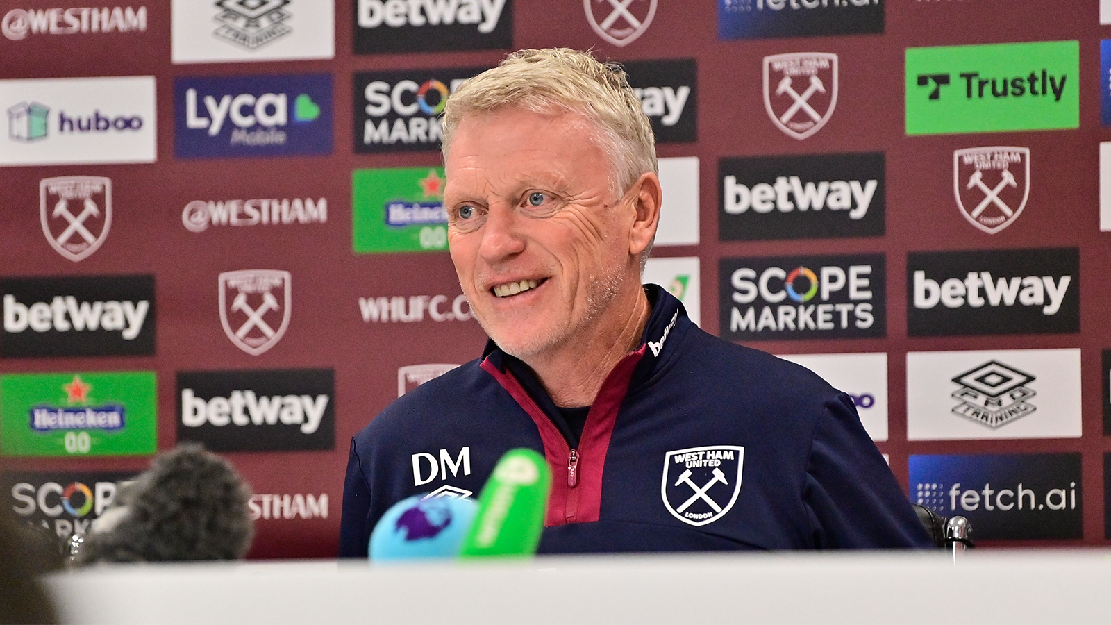 Moyes press conference ahead of Fulham