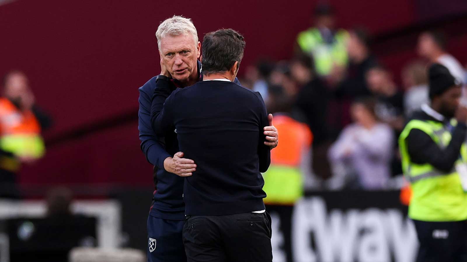 David Moyes and Marco Silva