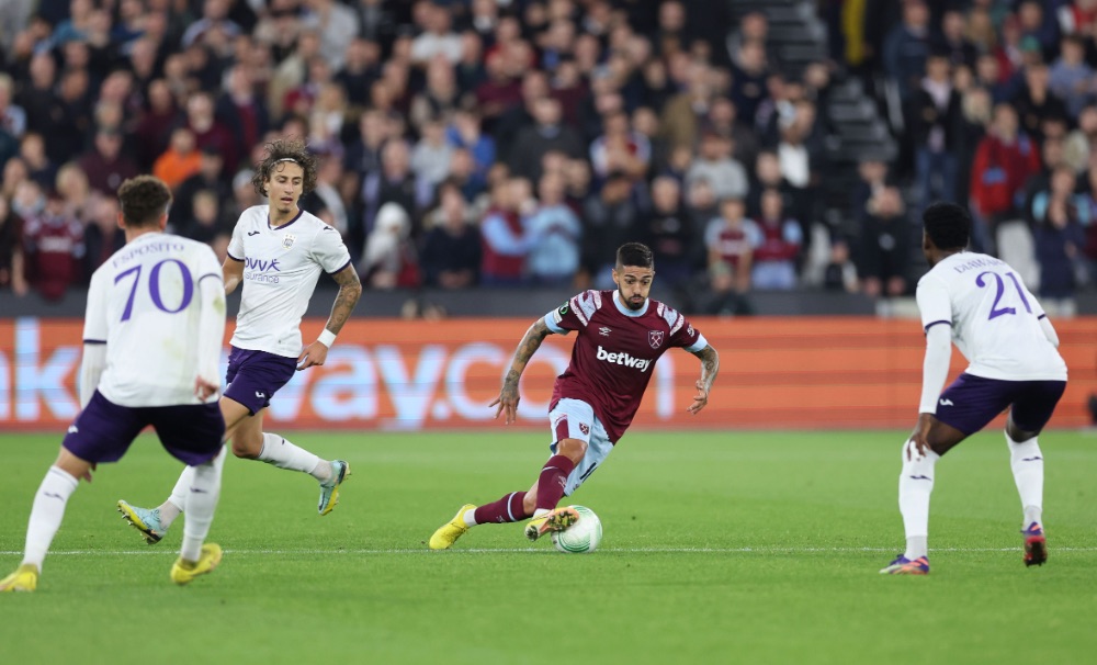 West Ham United - Anderlecht placar ao vivo, H2H e escalações