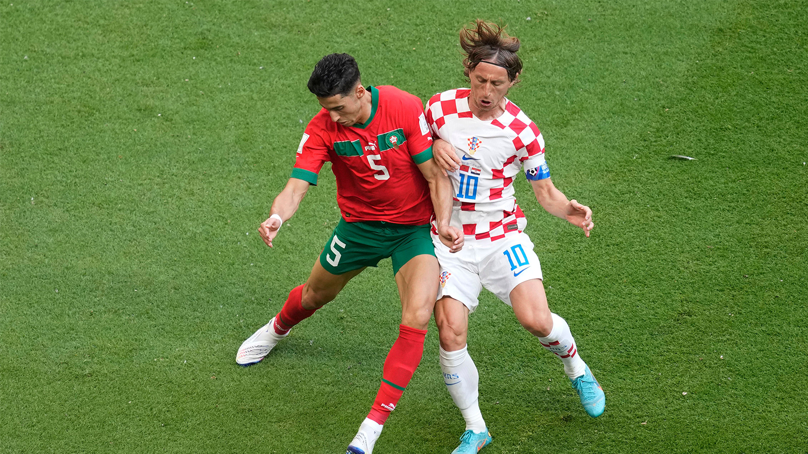 Nayef Aguerd v Croatia 