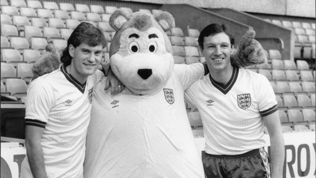 Alvin Martin, Glenn Hoddle and Soca Bear