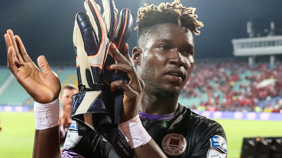 Joseph Anang in St Patrick's Athletic colours