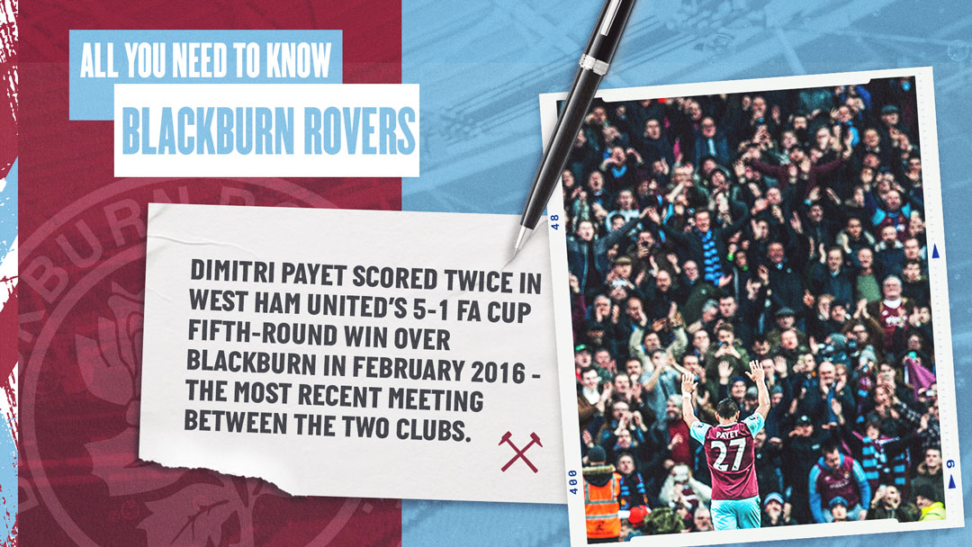 West Ham United v Blackburn Rovers - All You Need To Know