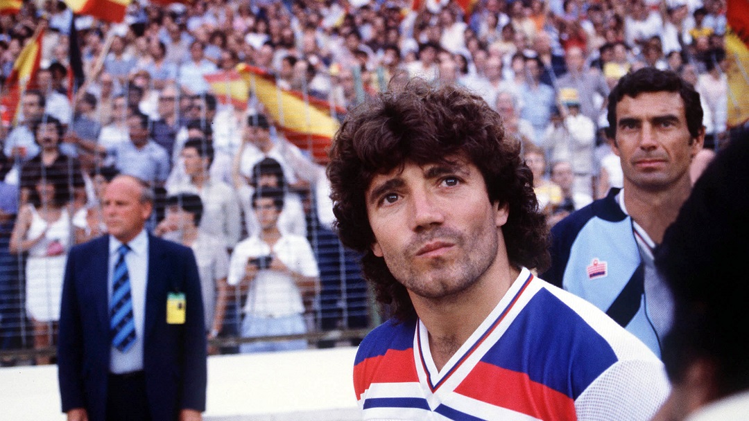 Brooking and Keegan at the 1982 World Cup