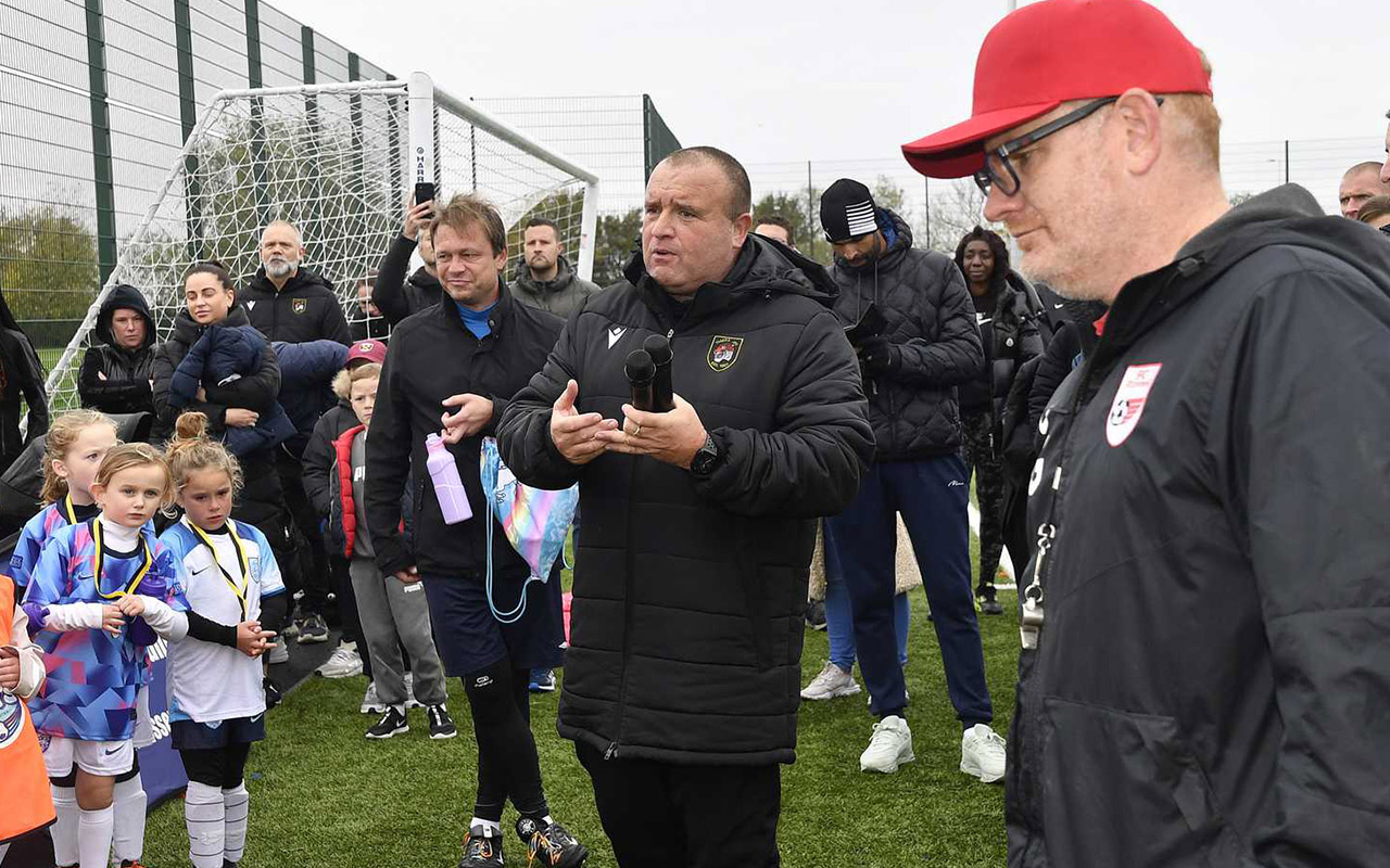 Sister Club coaches Keith Di Palma and Mark Gordon