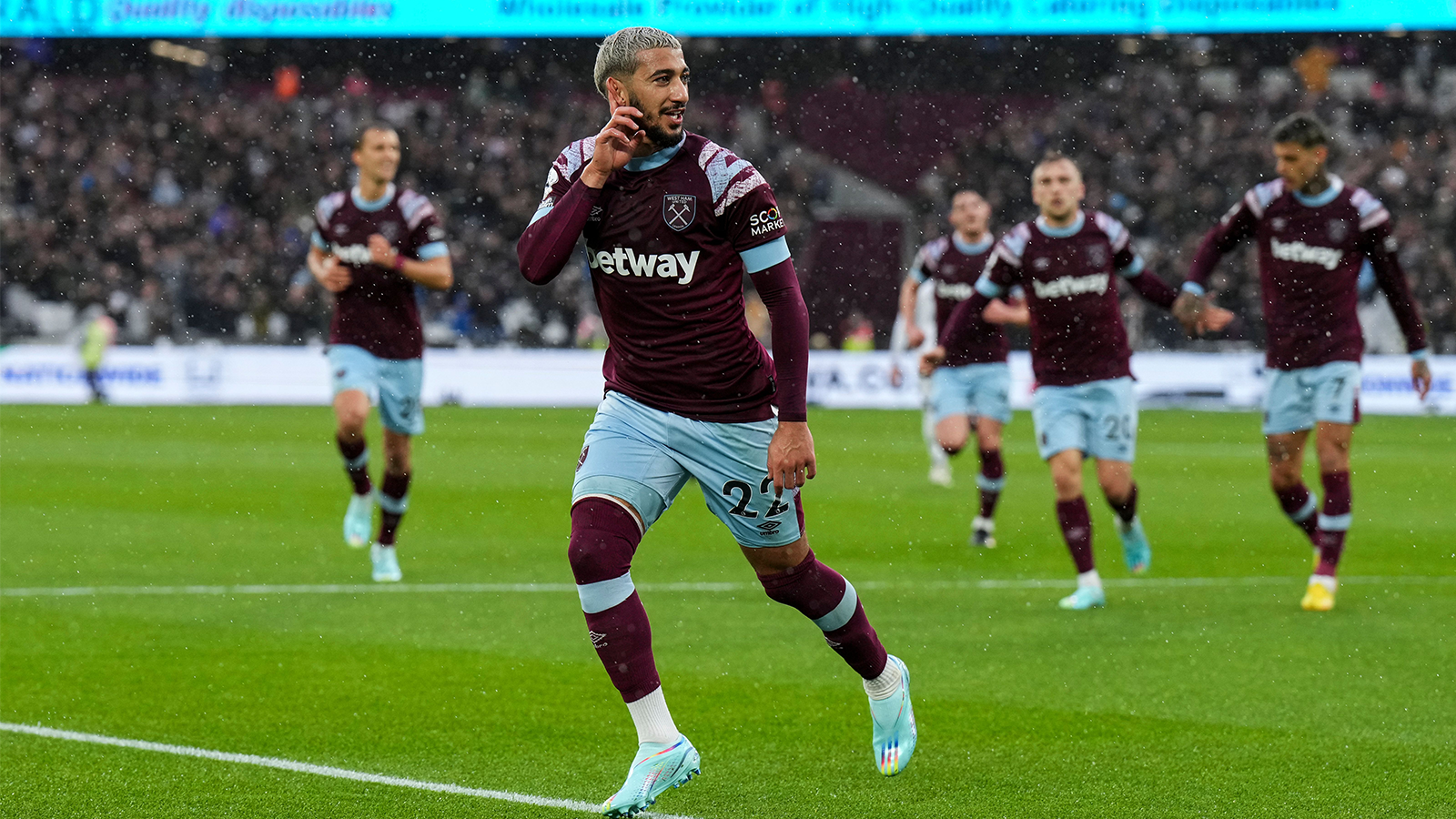 Benrahma scores against Crystal Palace