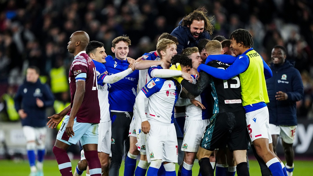 Blackburn celebrate