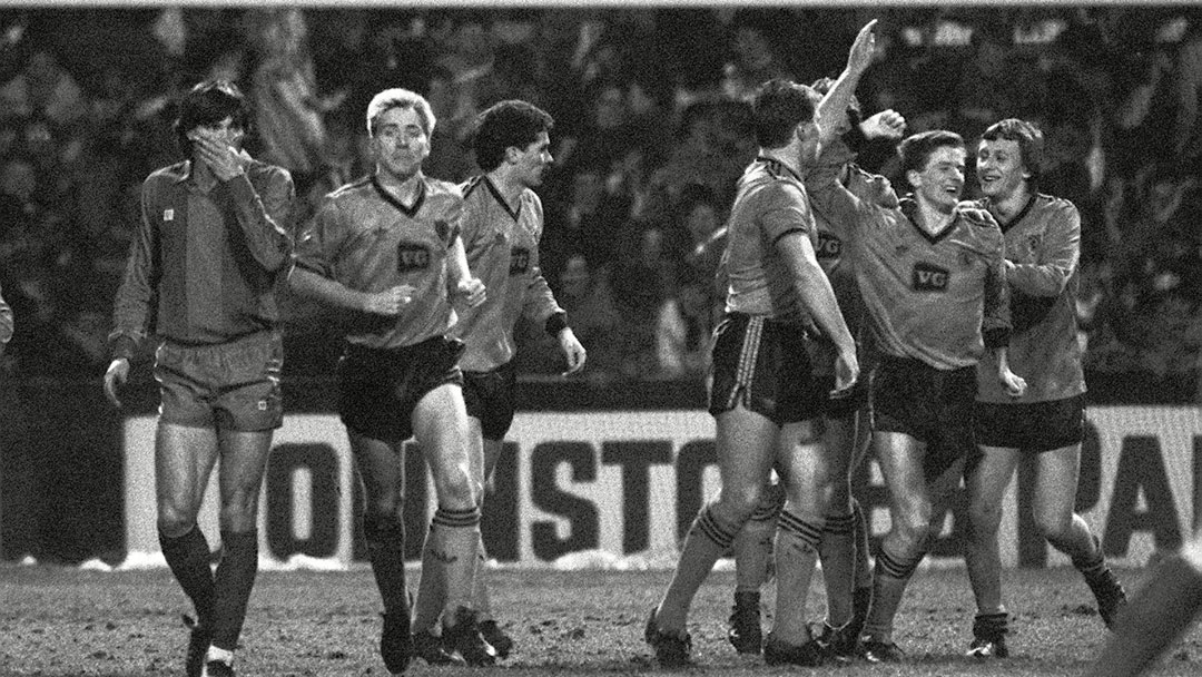 Dundee United beat Barcelona on their way to the 1987 UEFA Cup final