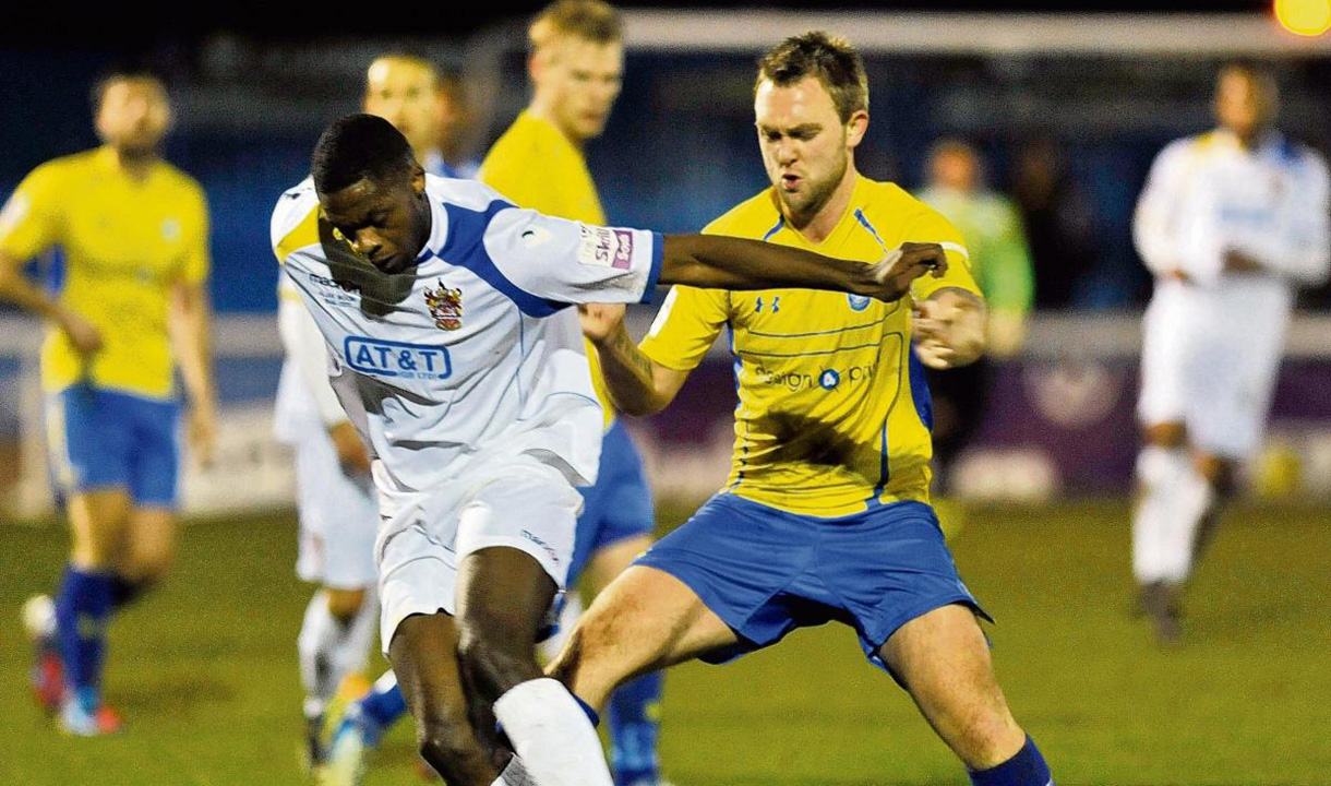 Stokes in action for Concord Rangers