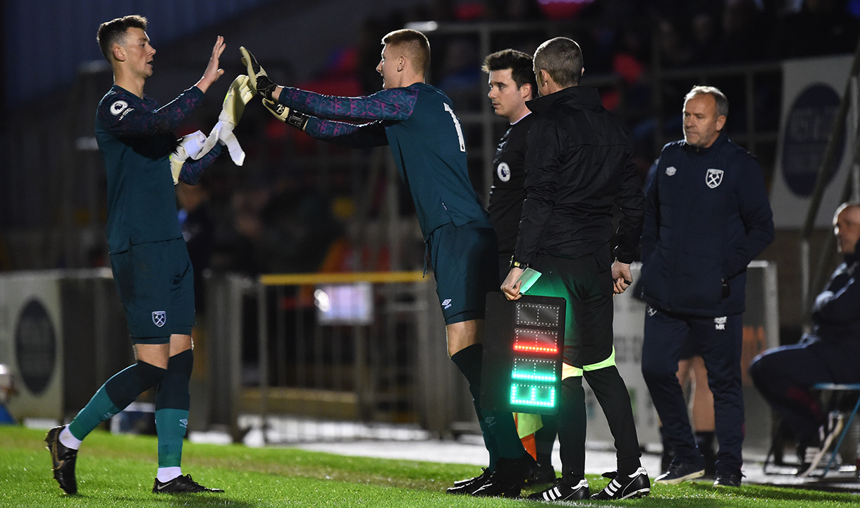 Mason Terry U21s debut