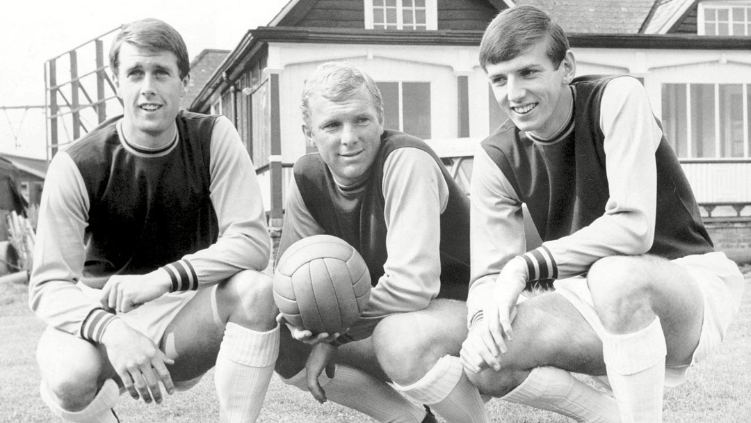 Hurst, Moore and Peters won the World Cup in 1966