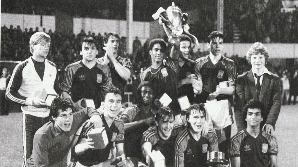 The 1981 FA Youth Cup winning squad
