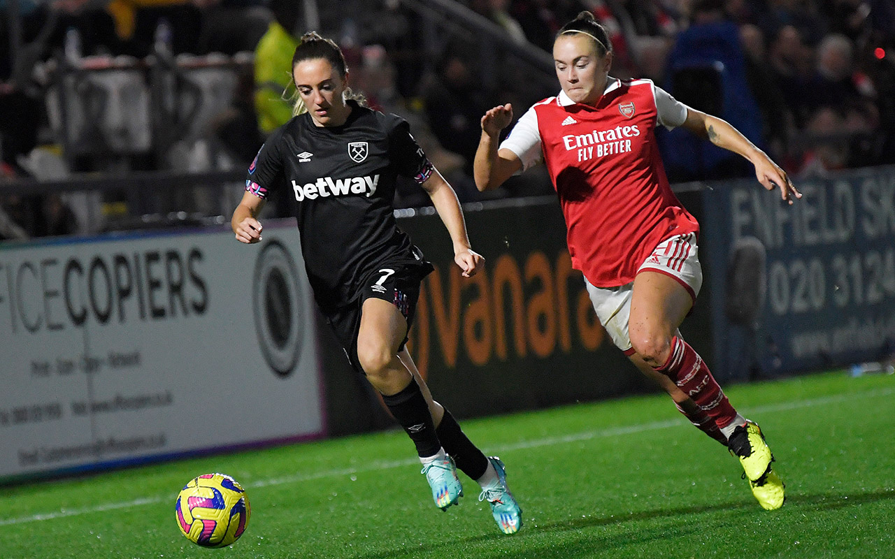 Womens WSL clash with Arsenal to be shown live on Sky Sports West Ham United F.C.