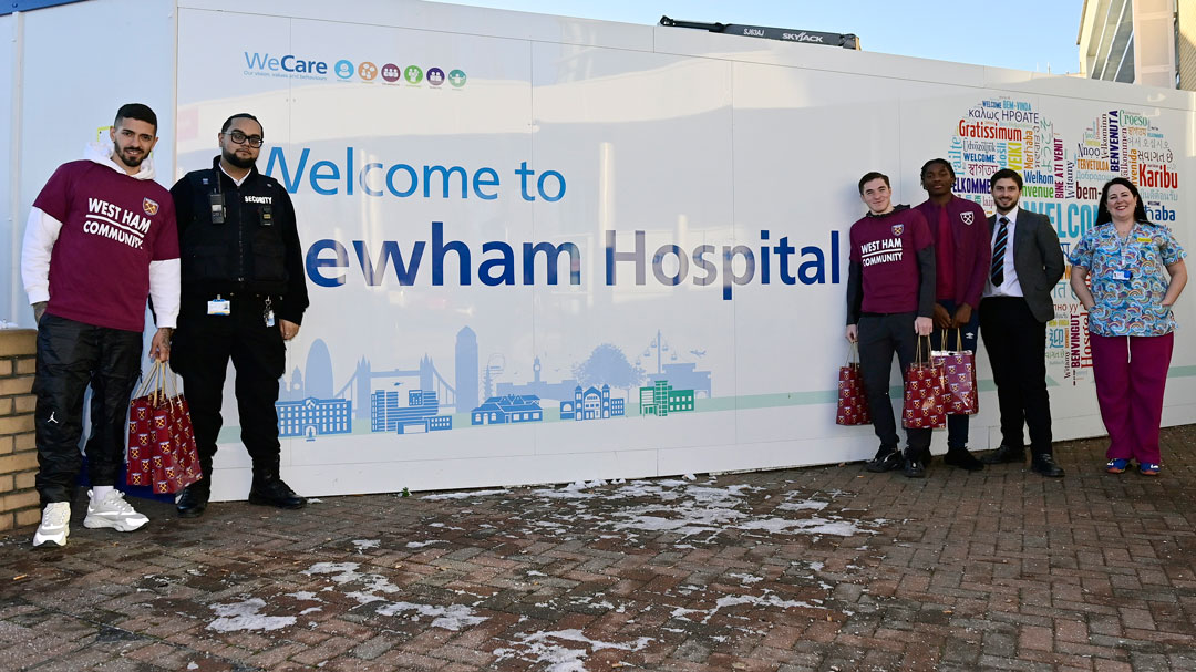 Newham Hospital visit