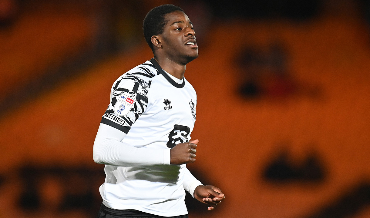 Mipo Odubeko in action for Port Vale