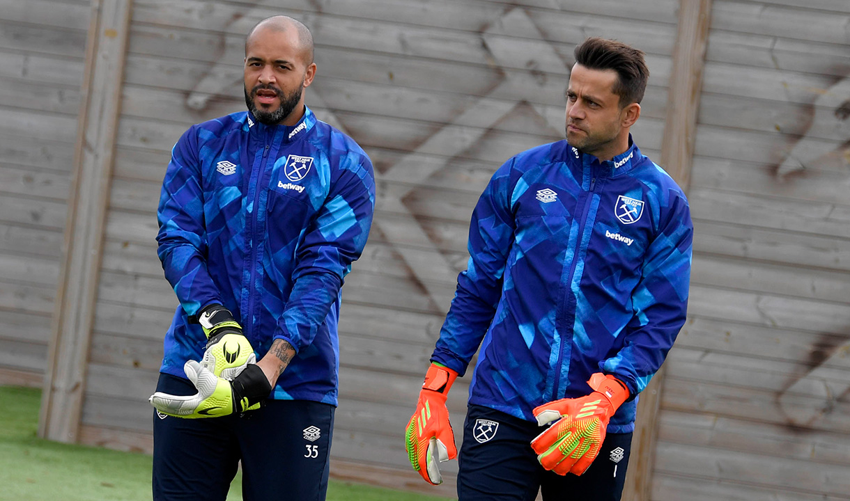 Darren Randolph and Lukasz Fabianski