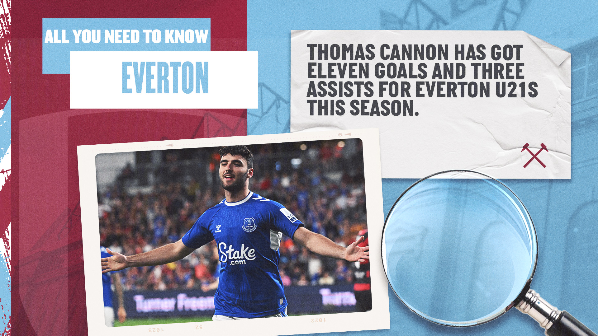 Tom Cannon of Everton U21s