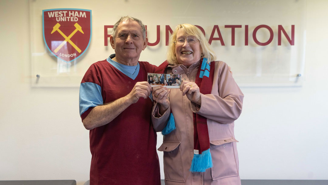 Any Old Irons members Alf and Eileen