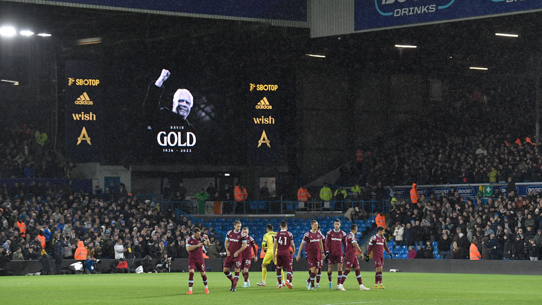 Tributes at Elland Road